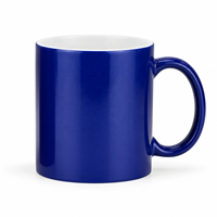 Mug à café en céramique écologique personnalisé de 11 oz avec logo sur mesure, mugs à sublimation, cadeaux durables qui changent de couleur à la chaleur