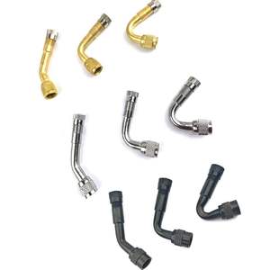 Adaptador de Válvula en Ángulo de <span class=keywords><strong>45</strong></span> 90 135 Grados, Extensión de Válvula para Neumáticos de Motocicleta y Automóvil - Product Image 6