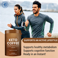 Café Keto Instantané en Poudre OEM – Compléments Brûle-Graisses, Produits Alimentaires pour un Ventre Plat, Café Minceur Keto en Poudre