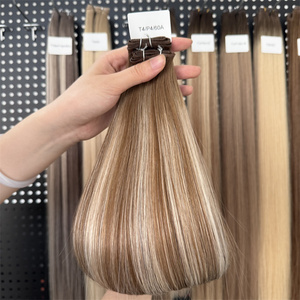 Estensioni Invisibili di Capelli Umani Biondi Chiari 2026, Capelli Umani Russi Naturali Remy Vergini Grezzi in Bulk - Product Image 6