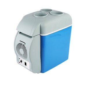 Mini refrigerador portátil para coche, refrigerador de viaje familiar, económico, frío y cálido, 7,5 l de CC, <span class=keywords><strong>12V</strong></span> - Product Image 1