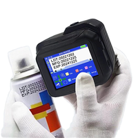 Mini Impresora de Inyección de Tinta Portátil, Nueva, Manual, para Etiquetas y Tubos de Papel, Tinta de Secado Rápido, un Solo Color, Alta Altura de Impresión, Número de Lote