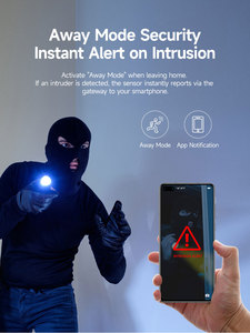 Zigbee Wireless PIR <strong>Motion</strong> Sensor Smart Infrared Human Body <strong>Detector</strong> 8m Detection Range 360 Degree Rotation for Tuya Smart Life - Product Image 4