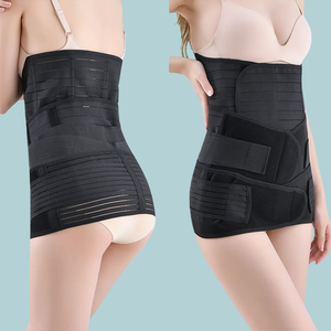 Donne corpo modellante pancia dimagrante nero fascia del ventre modellante modellante corsetto Postpartum pancia piatta corsetto modellante - Product Image 1