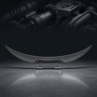 Spoiler Bagasi Belakang Gloss Black ABS Black Knight Style M3 untuk BMW E90 E92 E93 Seri 3 2004~2013 Body Kit Mobil