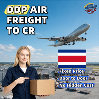 Agente de Envío DDP a Costa Rica, Servicio de Logística de Carga Aérea, Almacenamiento, Mercancías Peligrosas en China, Envío Exprés Puerta a Puerta a Costa Rica