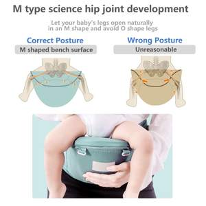 Vente chaude avec pochette pour biberon siège de hanche <span class=keywords><strong>porte</strong></span>-bébé avant sac à dos pour bébé voyage - Product Image 4