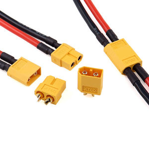 Conector Macho XT60H con Carcasa, Repuesto para Cargador de Batería RC, Accesorio de Conexión XT60 - Product Image 6