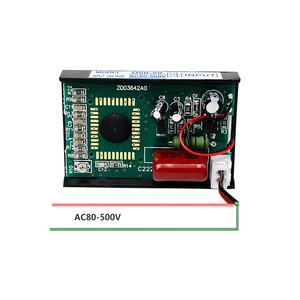 Voltmètre numérique LCD haute précision AC 80-500V, ampèremètre, testeur de courant, nouveau - Product Image 3