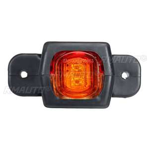 Feux de position latéraux LED 12/24V pour camion, triple clignotant ambre, blanc, rouge pour remorque, camion, camping-car, bus - Product Image 5