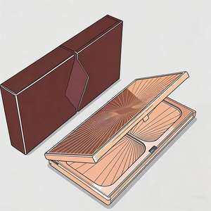 Marca de Lujo, Personalizada, Superventas, Placa Fijadora Iluminadora de Doble Color, Nuevo Lanzamiento 2026, 22.5g, <span class=keywords><strong>Iluminador</strong></span> <span class=keywords><strong>Facial</strong></span> Vegano - Product Image 3