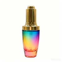 Nouvelle bouteille d'emballage en verre pour lotion d'eau de 30ml, bouteille d'emballage pour produits de soins de la peau, Offre Spéciale