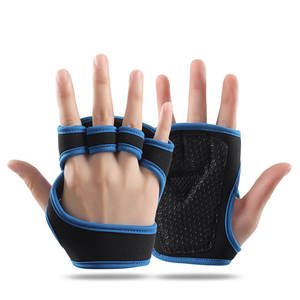Gants de gymnastique de levage gants antidérapants demi-doigt gants de Fitness équipement Fitness musculation entraînement gants de gymnastique pour hommes et femmes - Product Image 1