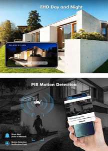 Caméra IP Wifi <span class=keywords><strong>de</strong></span> <span class=keywords><strong>surveillance</strong></span> intelligente à suivi automatique ICSEE, best-seller, pour extérieur, anti-vol, 4MP, caméra IP PTZ filaire - Product Image 3