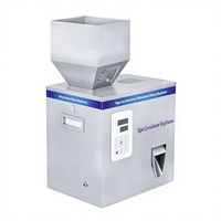 Machine de remplissage semi-automatique pour poudres, granulés, café en grains et farine, avec doseur et distributeur pour pots, bouteilles, sachets et pochettes
