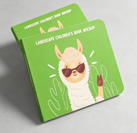 Impression à la demande de livres cartonnés écologiques de haute qualité pour l'exportation, avec marque et logo personnalisés, pour livres pour enfants