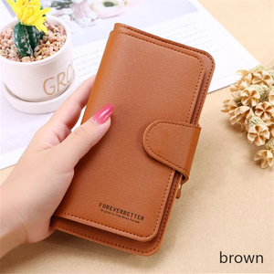 <b>Women</b> Long <b>Purses</b> and Handbags Soft Leather Wallets <b>Card</b> Holder Zippers Money Clip Multi-<b>Card</b> Female Coin <b>Purses</b> - Product Image 4