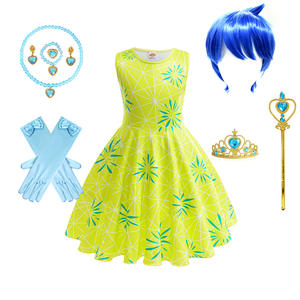 Nueva llegada Inside Out 2 Joy Kids Girl Cosplay <span class=keywords><strong>disfraz</strong></span> conjunto niños TV película <span class=keywords><strong>disfraz</strong></span> para Halloween - Product Image 1
