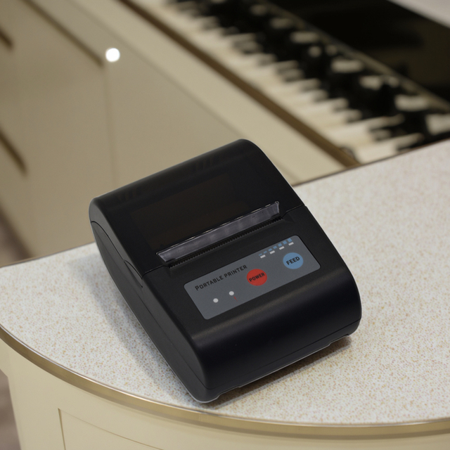 ODM/OEM Supported 58mm Direct Thermal Receipt Printer with Bluetooth USB 2Inch Portable Mini Bill Printing Machine