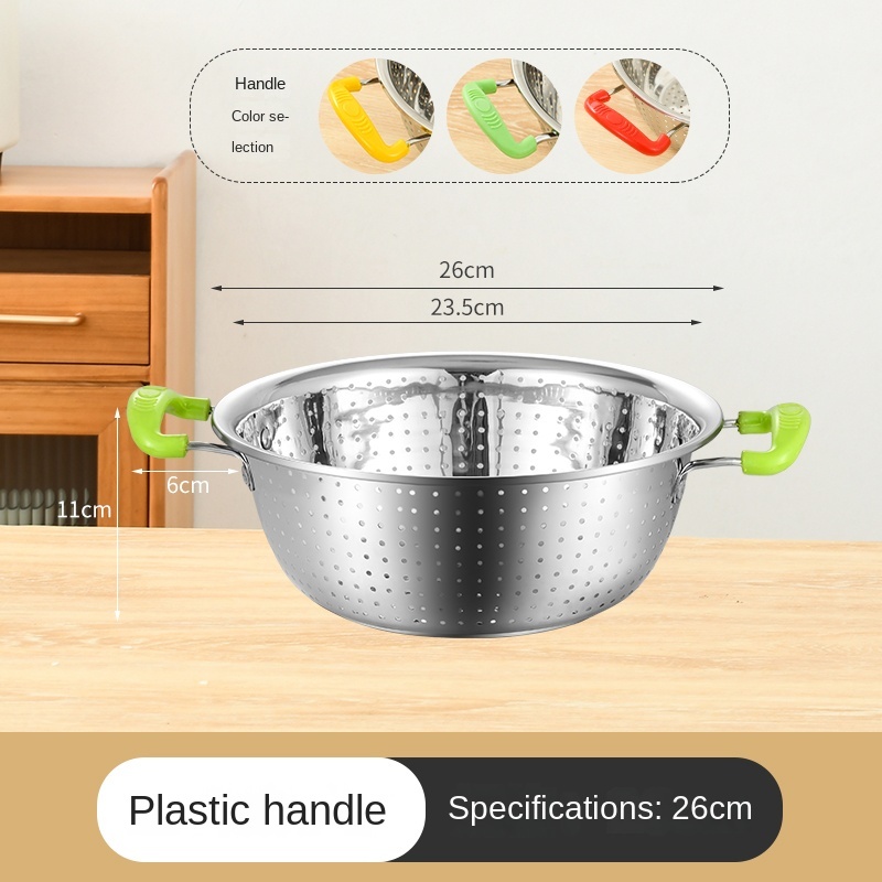26cm binaural corbeille de fruits "chinois 305g]