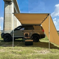 Auvent latéral de voiture, rideau latéral de tente de camping, tente de protection solaire pour voiture, camping en plein air