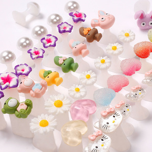Ensemble de 8 séparateurs d'orteils en silicone, design japonais kawaii coloré, accessoires de pédicure, outil de soin des pieds pour salon de manucure - Product Image 1