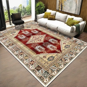Tapis fait à la machine de luxe moderne de Style nordique tapis de sol en Polyester personnalisé pour Table basse salon chevet - Product Image 6
