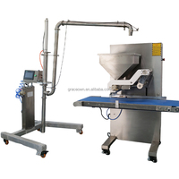 Machine à déposer la pâte Unifiller à prix abordable, machine à faire des cupcakes Unifiller, machine à muffins, prix en Chine