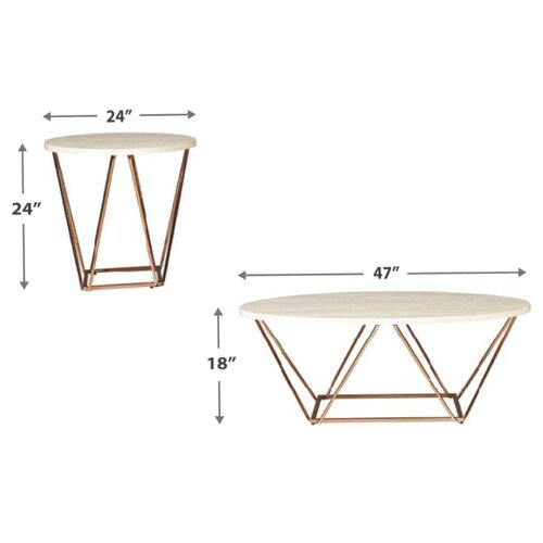 Customized indoor  table living room furniture marble top coffee table