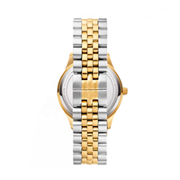Montre de luxe pour femme avec logo personnalisé, cadran analogique 32 mm, verre en acier inoxydable, quartz, résistance à l'eau 3 ATM, mode OEM/ODM