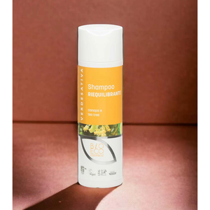 Champú Riequilibrante Verdesativa 200ml con Aceite de Cáñamo y Árbol de Té, Vegano, Anticaspa para Cabello Graso - Product Image 1