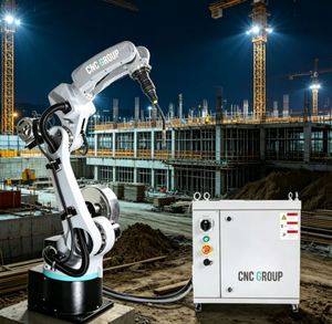 Manipulateur robotisé de soudage industriel avec source d'alimentation de soudage correspondante, robot de soudage MIG pour le soudage de pièces de quincaillerie - Product Image 1