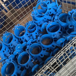 Custom High Quality Ductile Iron Clamp Type Turbine PTFE butterfly Valve - Product Image 6