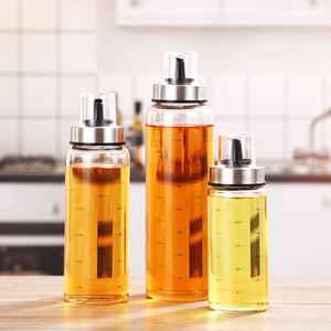 Nuevo Diseño, Dispensador de Aceite de Cocina de Vidrio de 360 ml con Tapa de Plástico, para Vinagre y Aceite de Oliva - Product Image 3