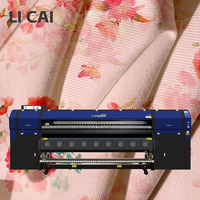 Impresora de Sublimación Fedar Clear Tiny Text de 2.6m con 15 Cabezales de Impresión, Equipo de Impresión Textil por Transferencia de Calor para Poliéster