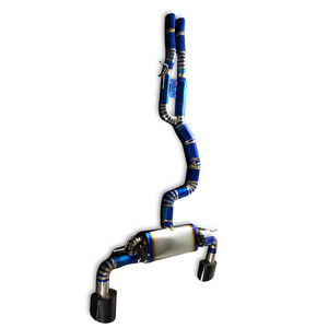 Échappement arrière chat en titane pour <span class=keywords><strong>Audi</strong></span> RS3 2.5T 2017-2023 système d'échappement <span class=keywords><strong>sport</strong></span> à soupape personnalisée avec silencieux d'échappement - Product Image 3