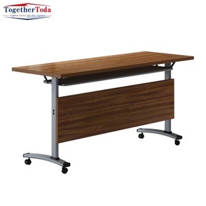 Table pliante moderne, personnalisée, simple, économique et durable pour bureau, école, formation et conférence, produite en série - Product Image 3