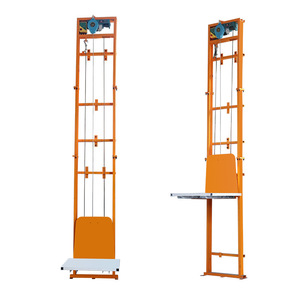 Monte-charge électrique Collins 1000 kg avec télécommande pour entrepôt et construction - Product Image 1