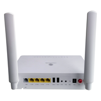 ZN-AX171G WiFi6 4-Port Fiber GPON EPON X-PON ONU Unit Jaringan Optik dengan Dukungan 2.4G/5G dan OLT