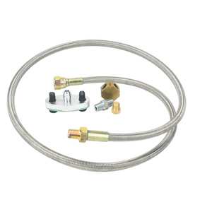 Tuyau de carburant pour turbocompresseur Poyracing, en acier inoxydable, universel, adapté aux turbocompresseurs T3 T4 - Product Image 3