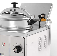 Friteuse électrique haute pression pour restaurants de restauration rapide, machine à frire le poulet, état neuf, pour utilisation sur table