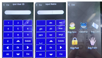 HFSecurity FR05M biyometrik yüz + Palm çalışan zaman katılım kayıt makinesi ile ücretsiz SDK