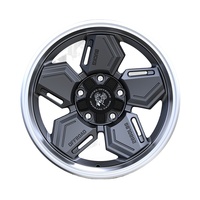 Rines de Aleación Personalizados de 6 Birlos, 17 y 18 Pulgadas, 6x139.7, Estilo Beadlock para Toyota Hilux, Toyota Tacoma, Ford Ranger, LC200/LC300