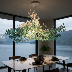 <span class=keywords><strong>Lampadario</strong></span> di Lusso Personalizzato di Alta Qualità in Cristallo Verde per Hall di Hotel, Ville, Centri Commerciali e Progetti di Design - Product Image 1