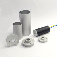 Composants de base de montage à bride pour boîtier de moteur à rotor interne BLDC en aluminium usiné CNC