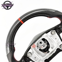 Volant de voiture personnalisé en cuir et fibre de carbone pour Porsche 993 996 Boxster 986 1997-2001