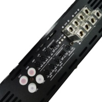 Çin fabrikasının profesyonel 12V 12 4 kanal Subwoofer amplifikatör araç ses Amp araba ses anfisi 4 kanallı araç ses sistemi