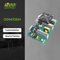Alimentation électrique à découpage AC-DC Lynn Power personnalisée, haute stabilité, efficacité 85%, TL-400Q-A, 400W, quadruple sortie, entrée 176-264VAC