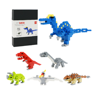 YIRUN – bloc de construction dinosaure tyrannosaure rex figurine <span class=keywords><strong>dino</strong></span> modèle jouets éducatifs pterosaure blocs de construction briques - Product Image 1