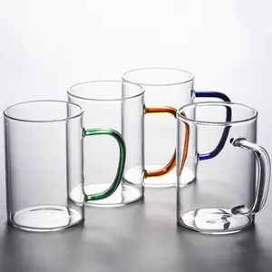 cups goedkoper Suppliers-Thee Cup Drinkbeker Enkele Laag Glas Water Cup Goedkopere Prijs Voor Verkoop